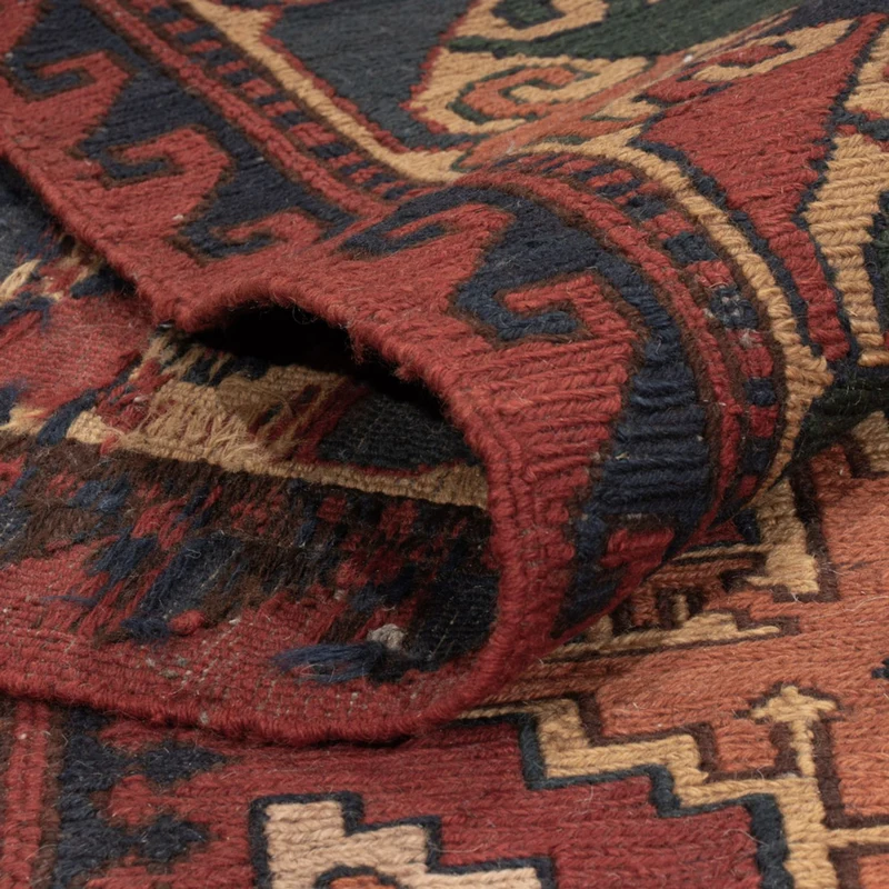 Kelim Afghan Teppich 248x316cm - mehrfarbig