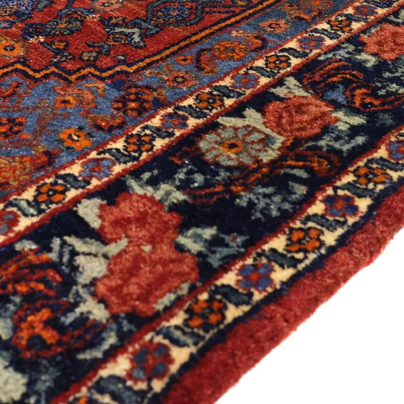 Bidjar Teppich 143x257cm - Perserteppich - dunkelrot