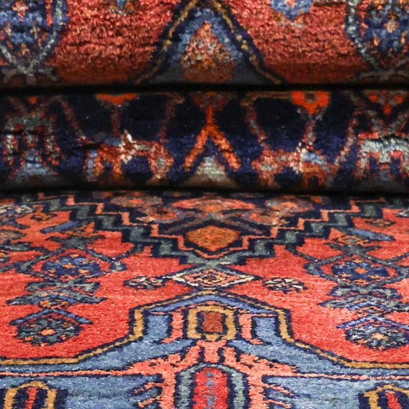 Bidjar Teppich 143x257cm - Perserteppich - dunkelrot