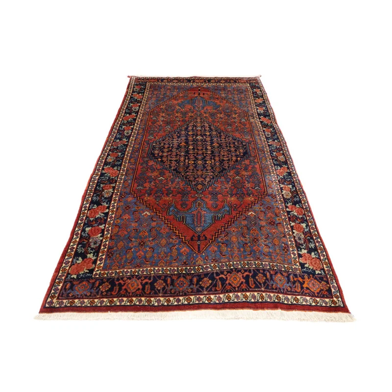 Bidjar Teppich 143x257cm - Perserteppich - dunkelrot