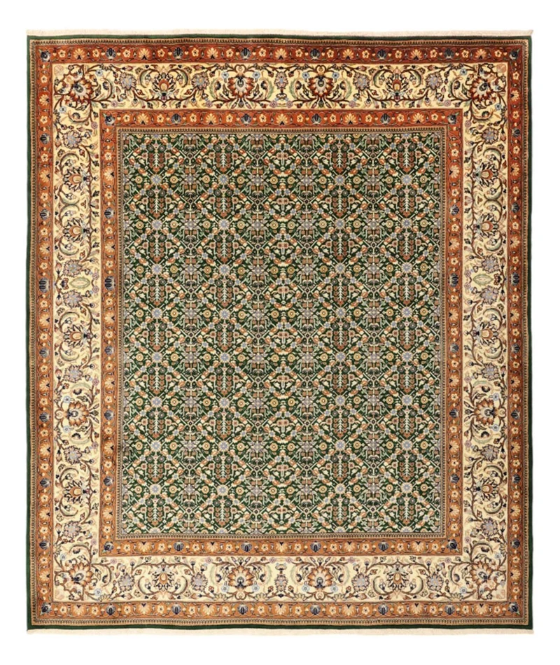 Maschad Teppich 255x292cm - Perserteppich - grün