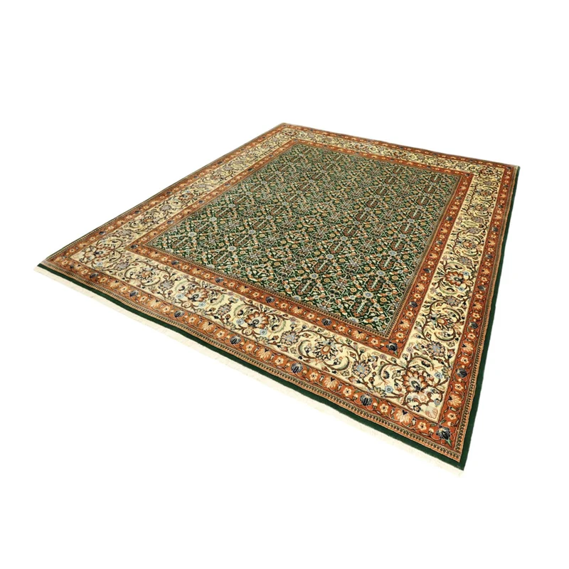 Maschad Teppich 255x292cm - Perserteppich - grün