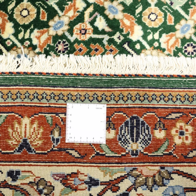 Maschad Teppich 255x292cm - Perserteppich - grün