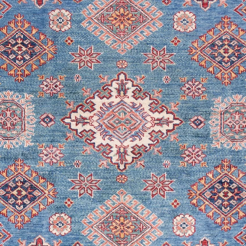 Ziegler Teppich - Kazak - 168 x 245 cm - blau