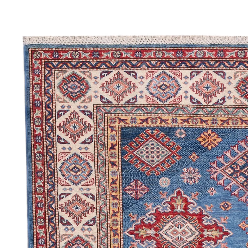 Ziegler Teppich - Kazak - 168 x 245 cm - blau
