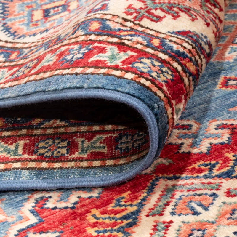 Ziegler Teppich - Kazak - 168 x 245 cm - blau