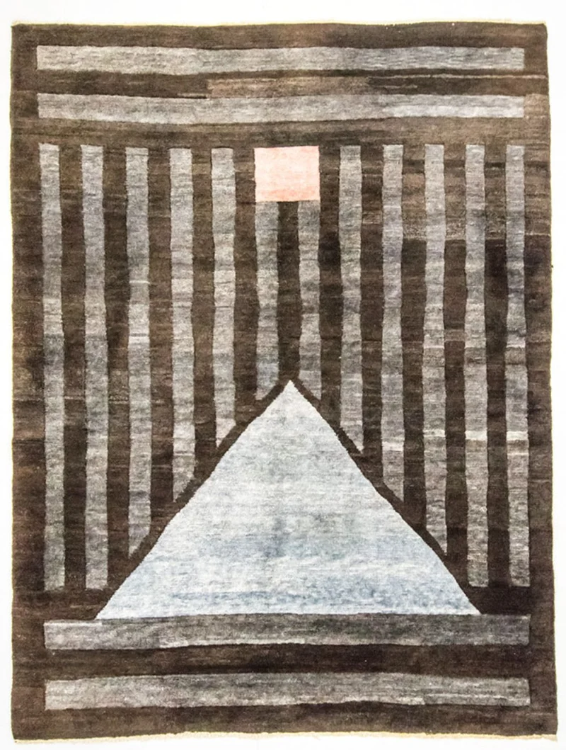 Nepal Teppich 175x232cm - Wollteppich - mehrfarbig