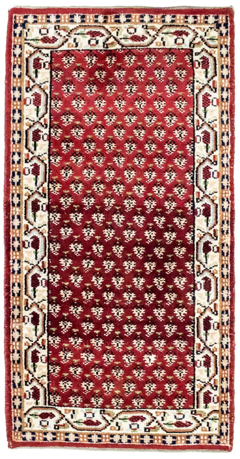 Mir Teppich 65x120cm - Orientteppich - rot