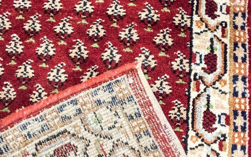 Mir Teppich 65x120cm - Orientteppich - rot