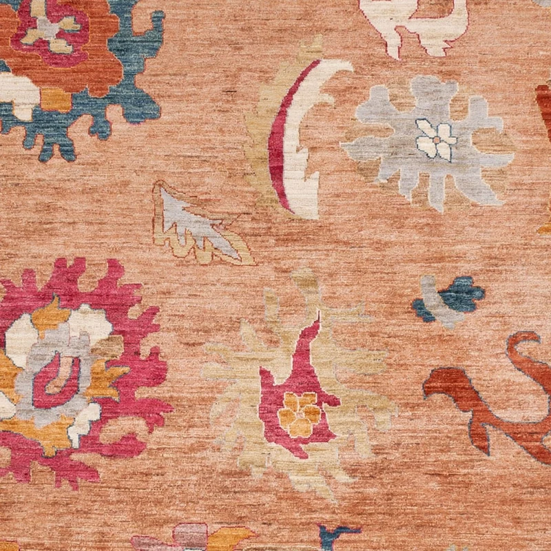 Usak Teppich 244x331cm - Orientteppich - hellbeige