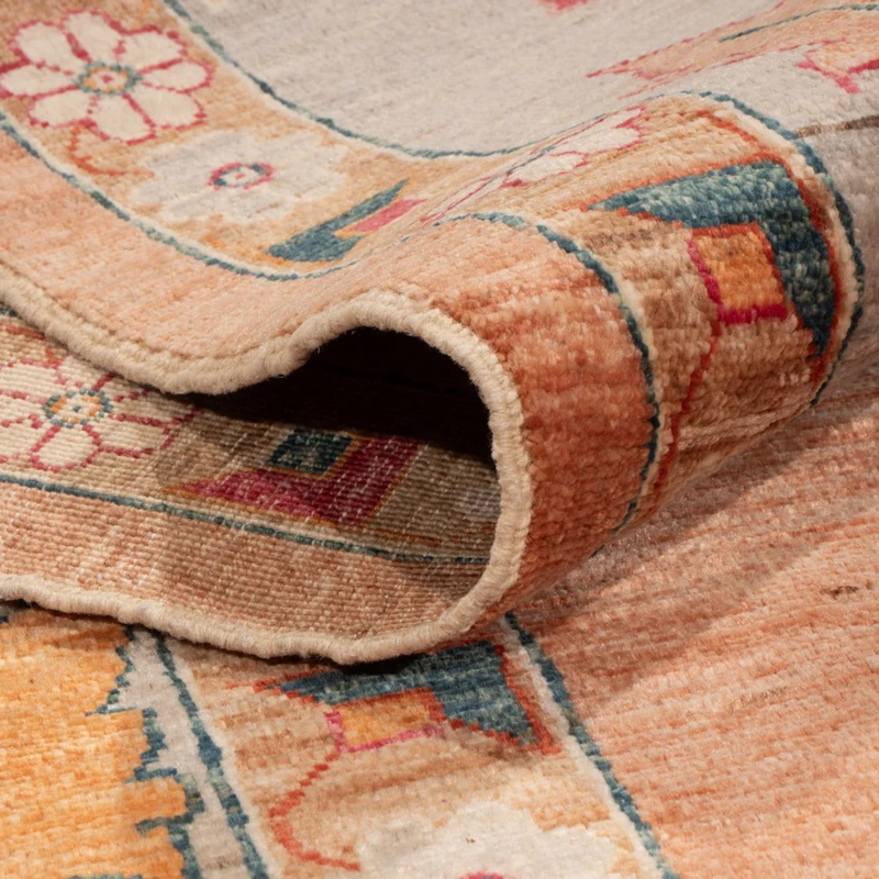 Usak Teppich 244x331cm - Orientteppich - hellbeige