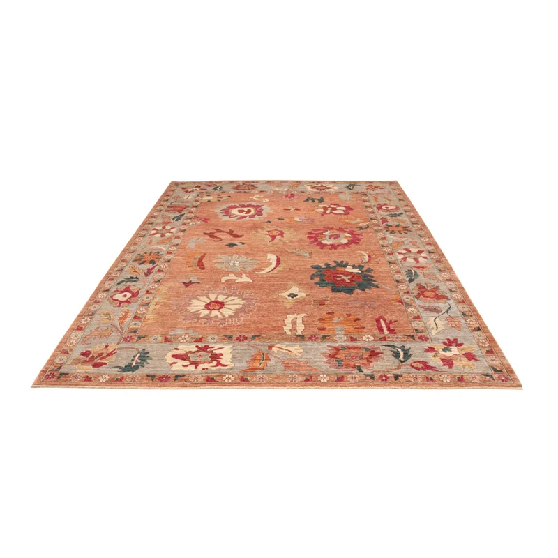 Usak Teppich 244x331cm - Orientteppich - hellbeige