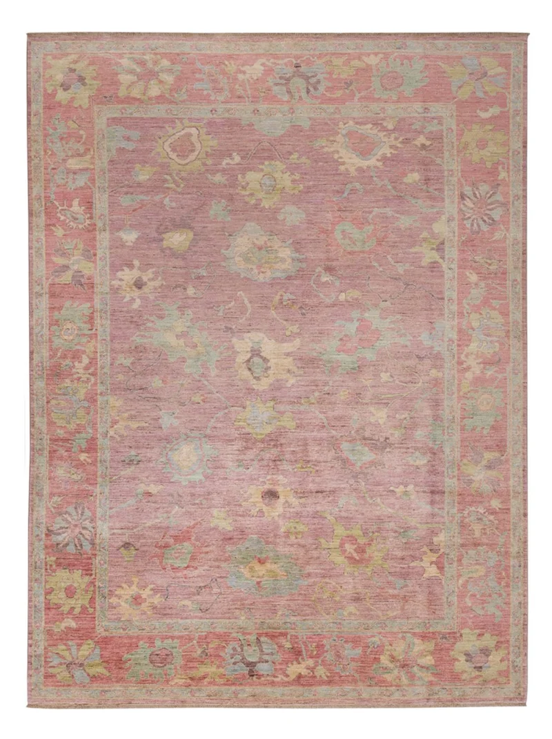 Usak Teppich 238x328cm - Orientteppich - lila