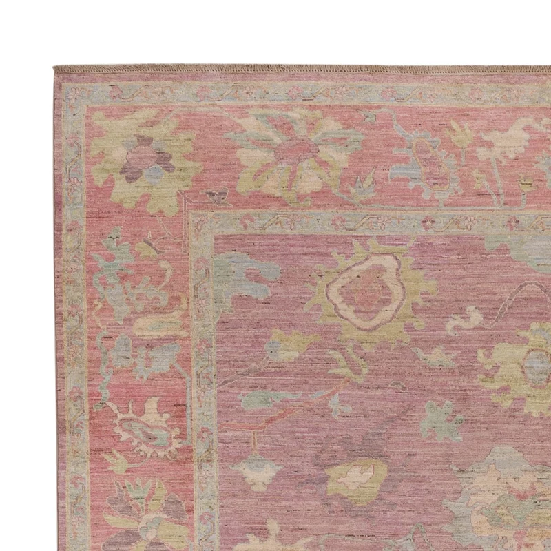Usak Teppich 238x328cm - Orientteppich - lila