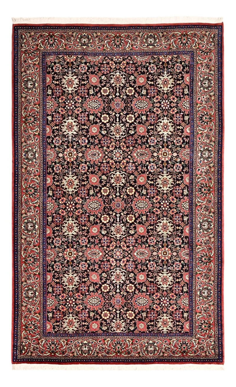 Bidjar Teppich 132x208cm - Perserteppich - dunkelblau