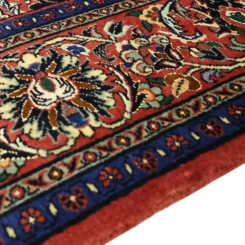 Bidjar Teppich 132x208cm - Perserteppich - dunkelblau