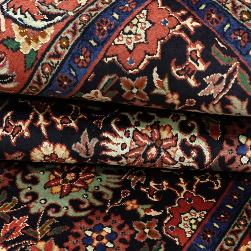 Bidjar Teppich 132x208cm - Perserteppich - dunkelblau