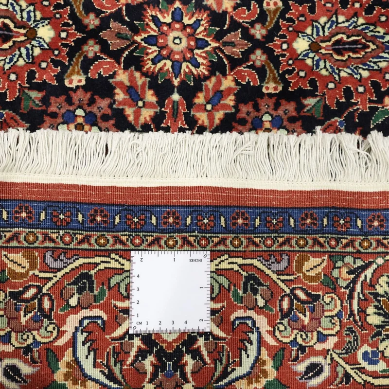 Bidjar Teppich 132x208cm - Perserteppich - dunkelblau