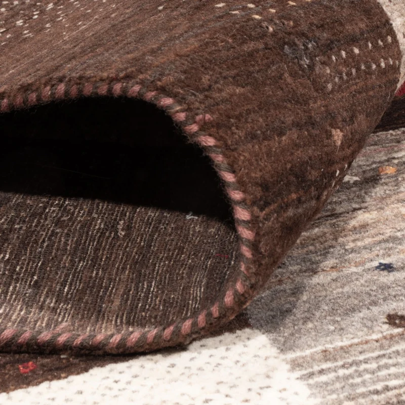 Indo Loribaft Teppich 244x299cm - Wollteppich - mehrfarbig
