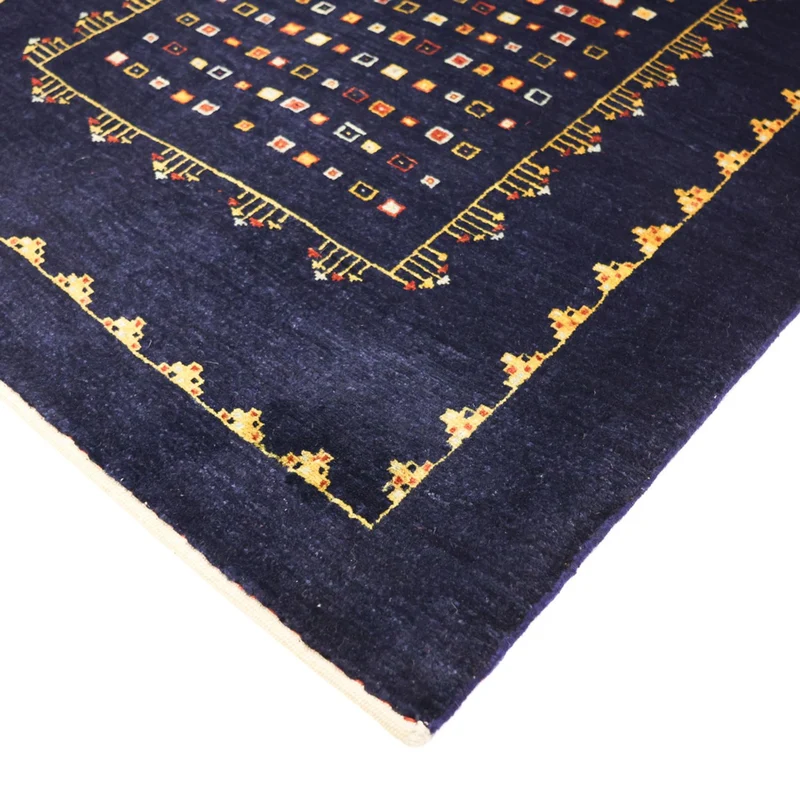 Kaschkuli Teppich 81x119cm - Perserteppich - dunkelblau
