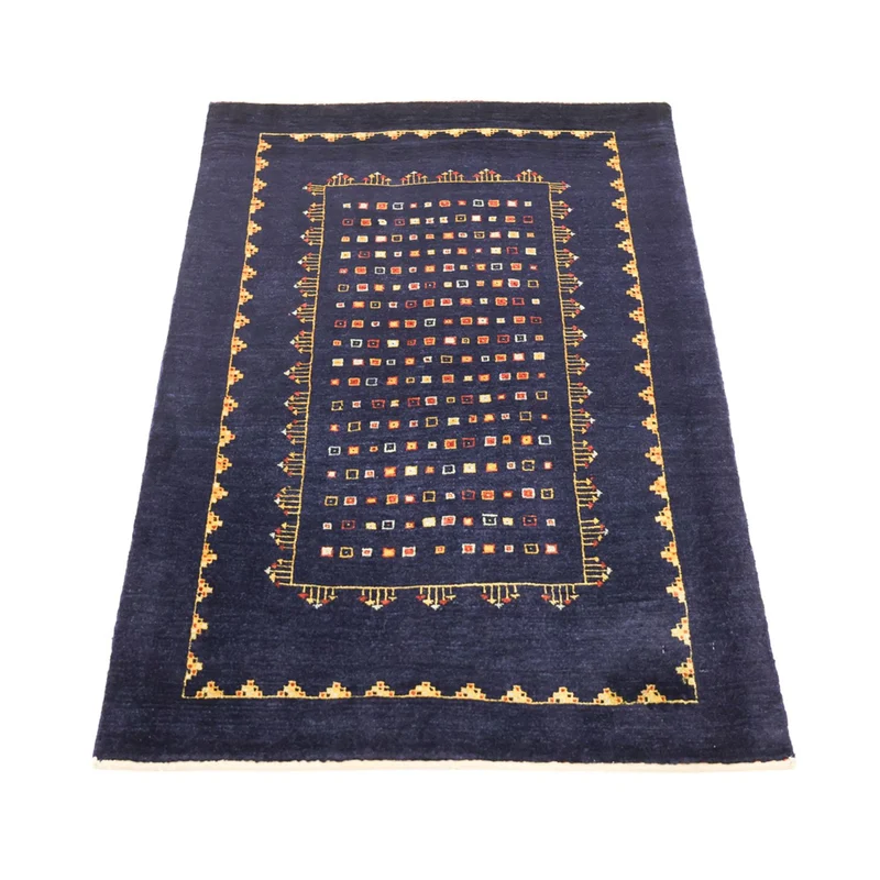 Kaschkuli Teppich 81x119cm - Perserteppich - dunkelblau