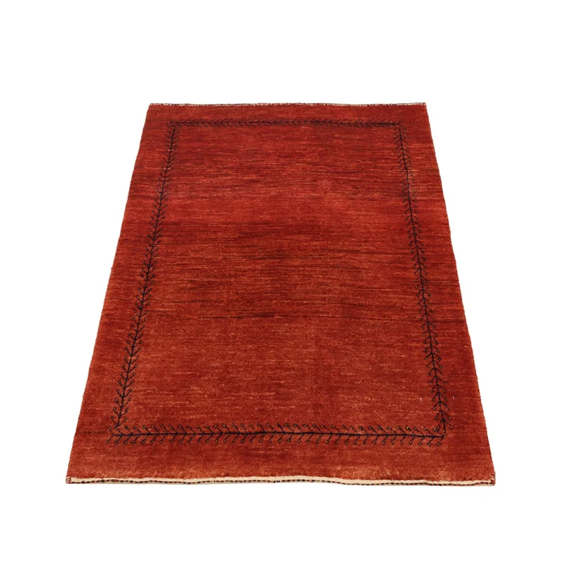 Loribaft Teppich Perser 82x115cm - Orientteppich - dunkelrot