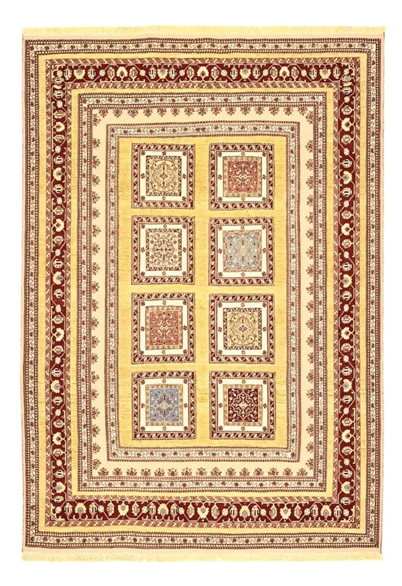 Kelim Fars Teppich 208x297cm - mehrfarbig
