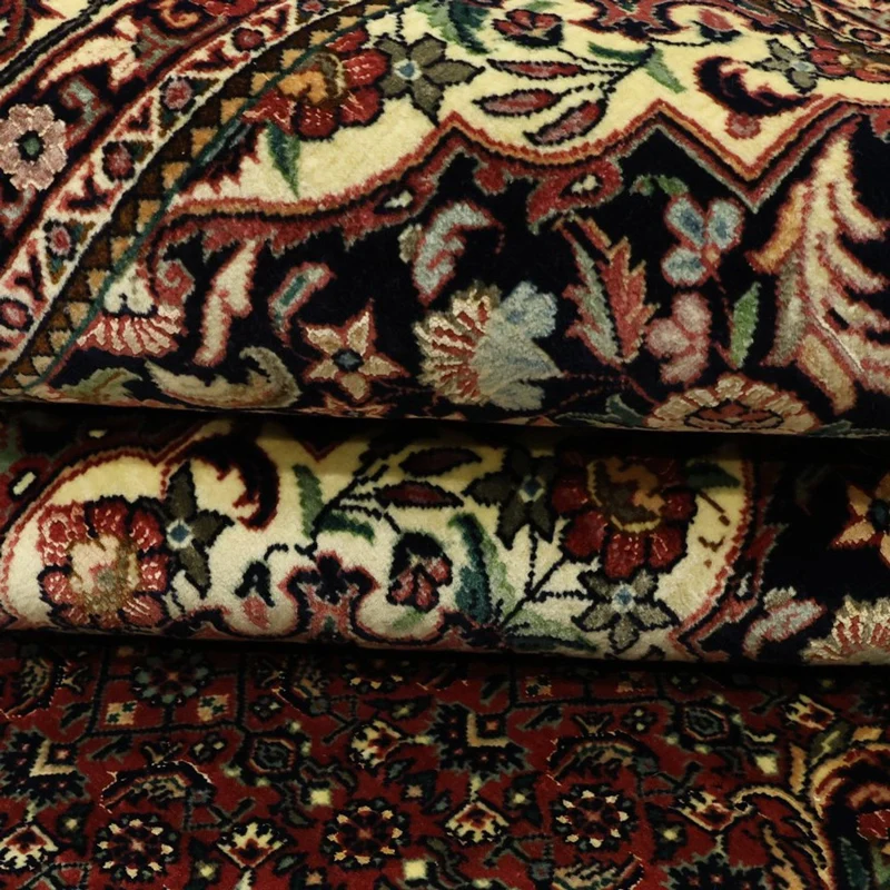 Bidjar Teppich 153x194cm - Perserteppich - dunkelrot