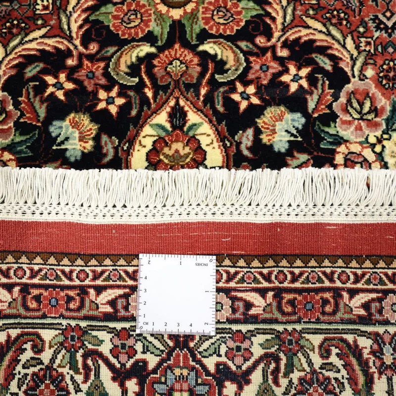 Bidjar Teppich 153x194cm - Perserteppich - dunkelrot