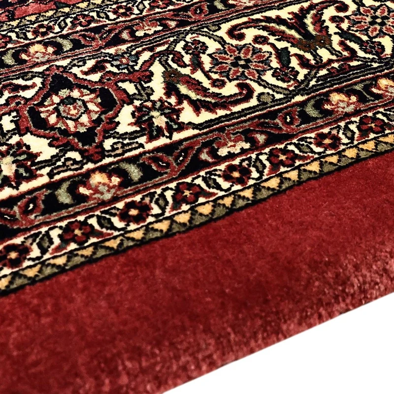 Bidjar Teppich 153x163cm - Perserteppich - dunkelrot