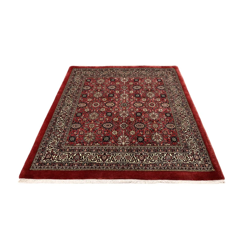 Bidjar Teppich 153x163cm - Perserteppich - dunkelrot