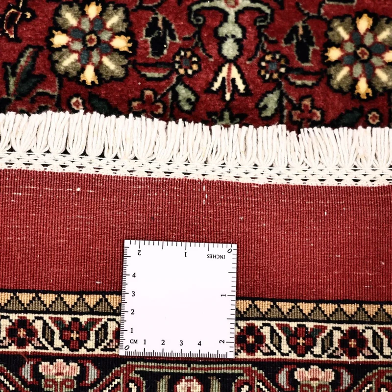 Bidjar Teppich 153x163cm - Perserteppich - dunkelrot