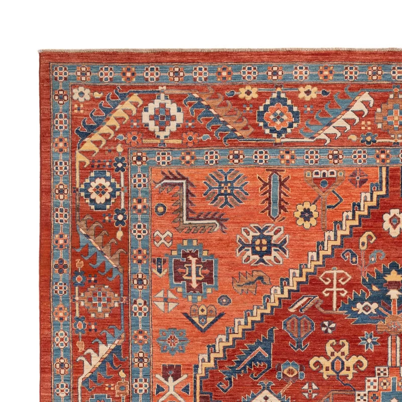 Usak Teppich 266x351cm - Orientteppich - rot