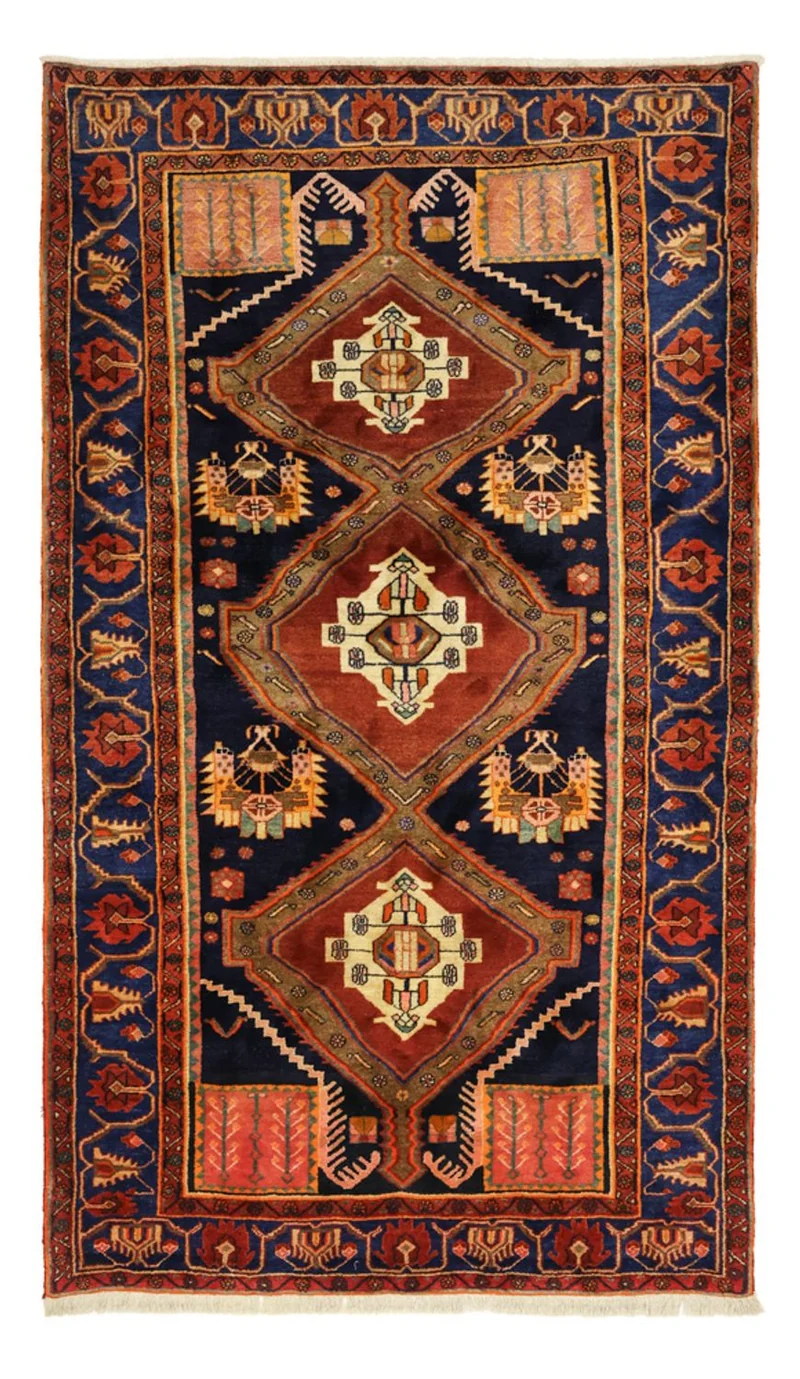 Bidjar Teppich 174x293cm - Perserteppich - dunkelrot