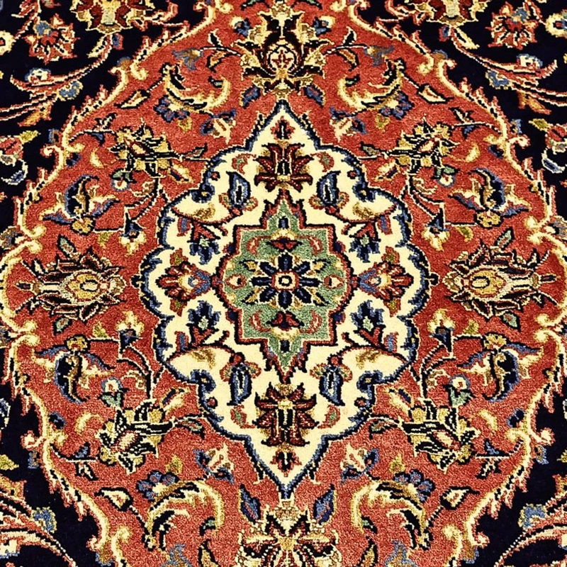 Bidjar Teppich 136x220cm - Perserteppich - dunkelblau