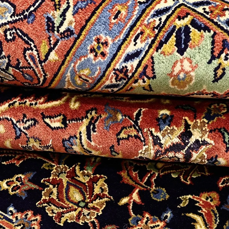 Bidjar Teppich 136x220cm - Perserteppich - dunkelblau