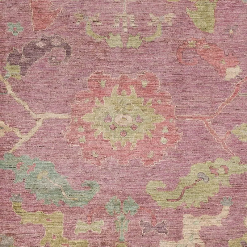 Usak Teppich 248x306cm - Orientteppich - lila