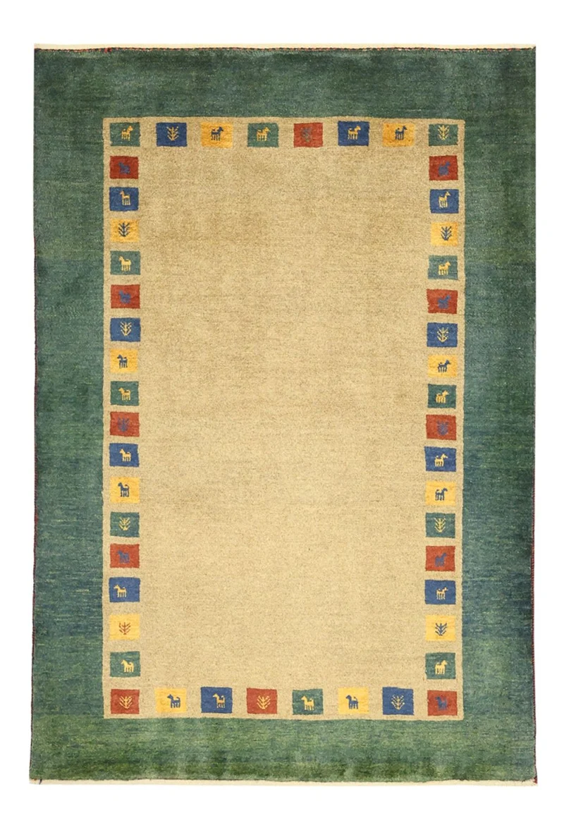 Loribaft Teppich Perser 86x128cm - Orientteppich - mehrfarbig