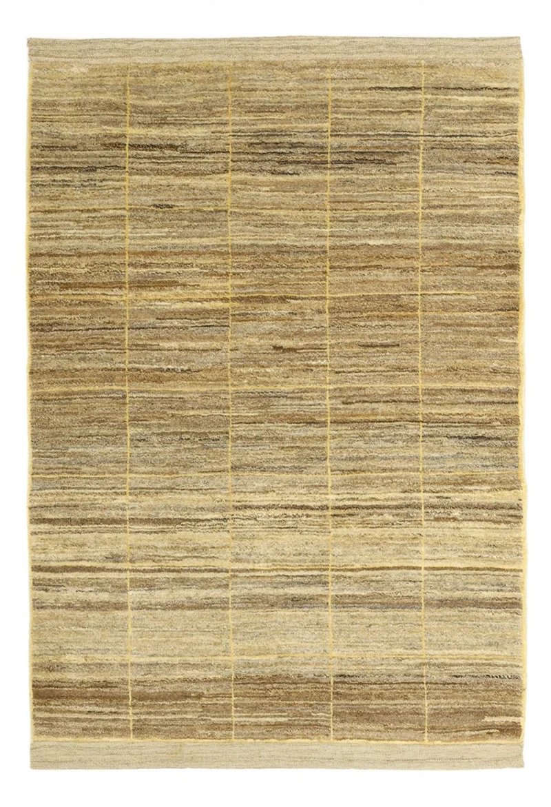 Loribaft Teppich Perser 104x141cm - Orientteppich - beige