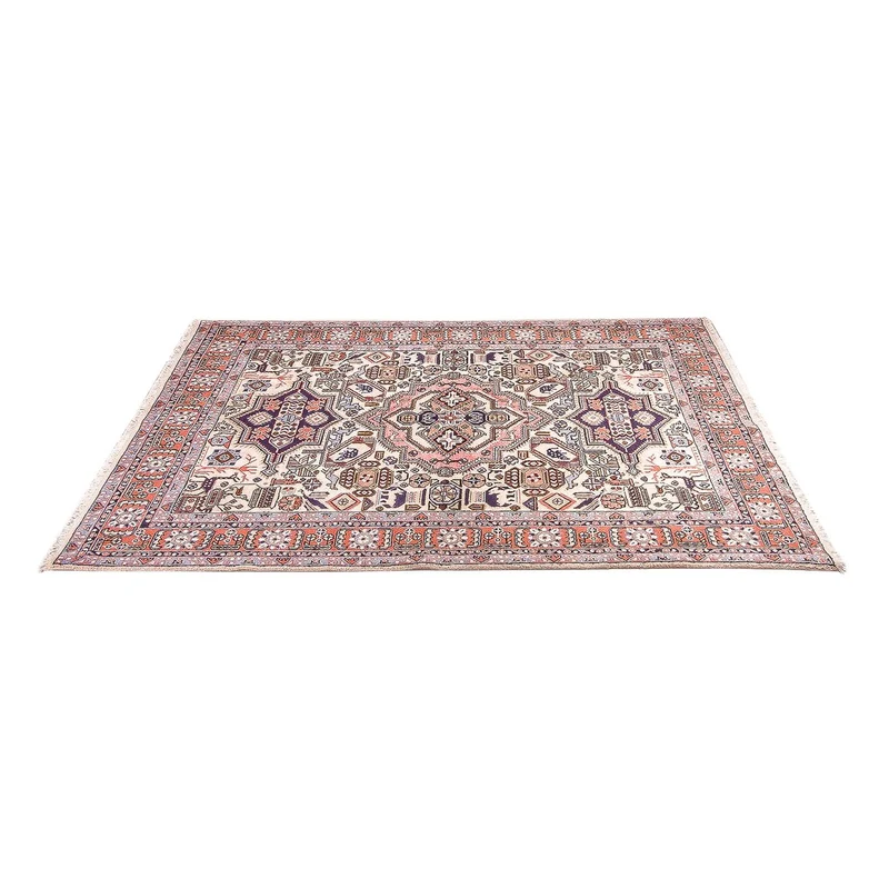 Ardebil Teppich 137x200cm - Perserteppich - rosa