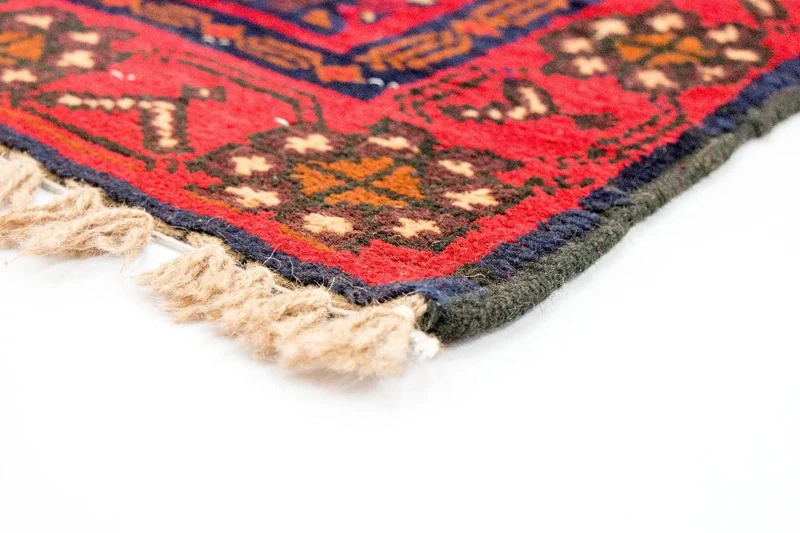 Belutsch Teppich 74x130cm - Orientteppich - rot