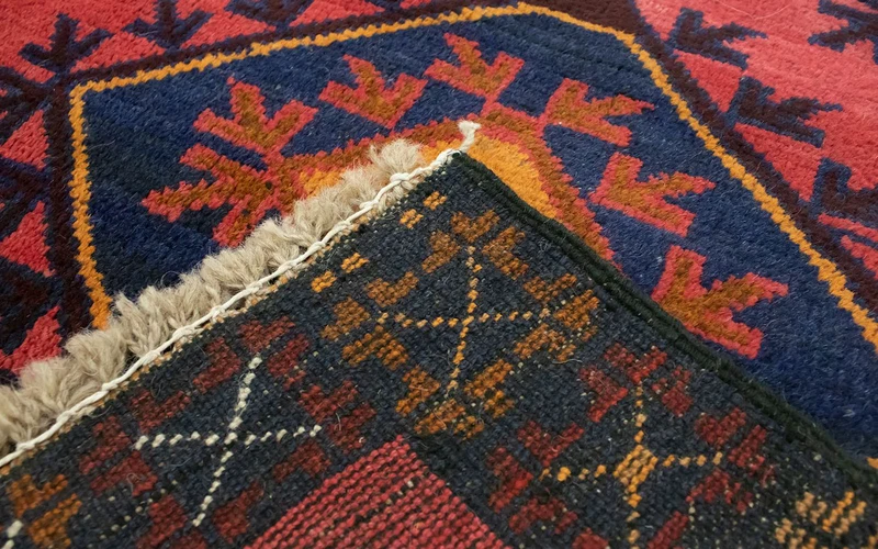 Belutsch Teppich 82x140cm - Orientteppich - rot