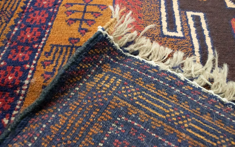 Belutsch Teppich 82x143cm - Orientteppich - mehrfarbig