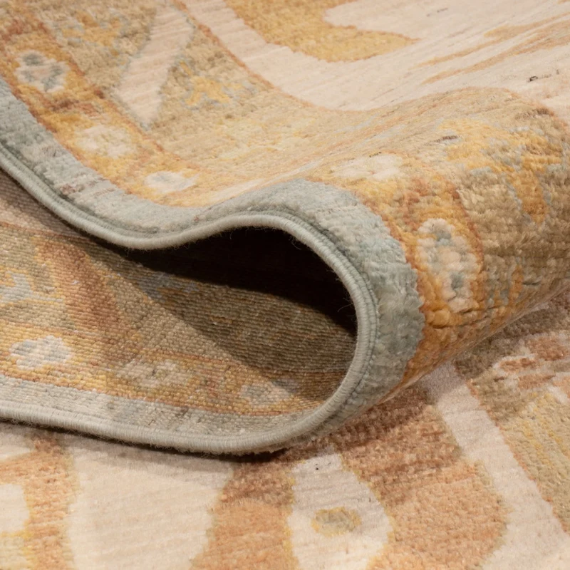 Usak Teppich 245x306cm - Orientteppich - türkis