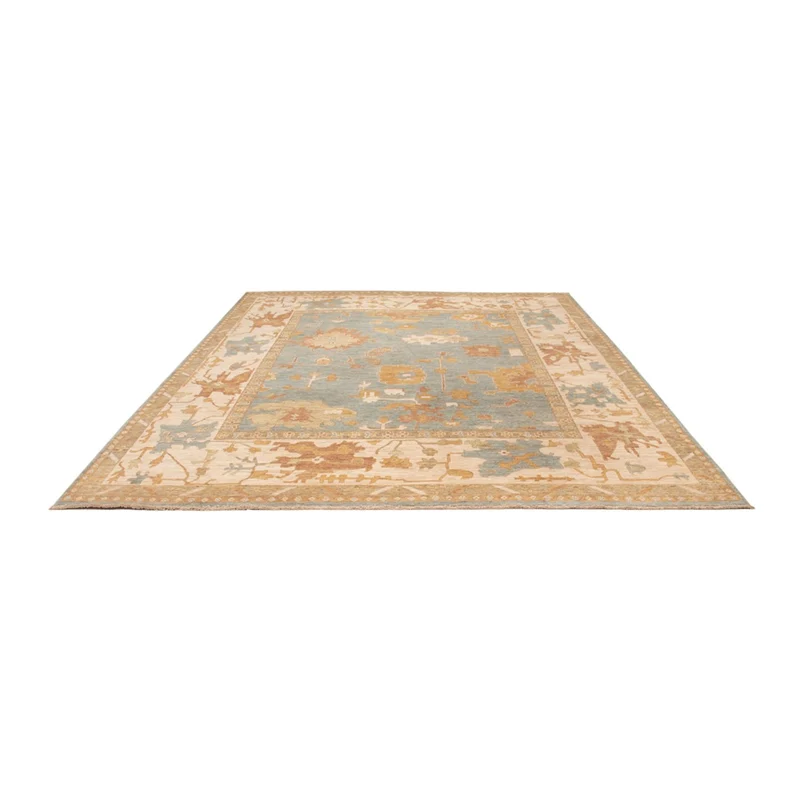 Usak Teppich 245x306cm - Orientteppich - türkis