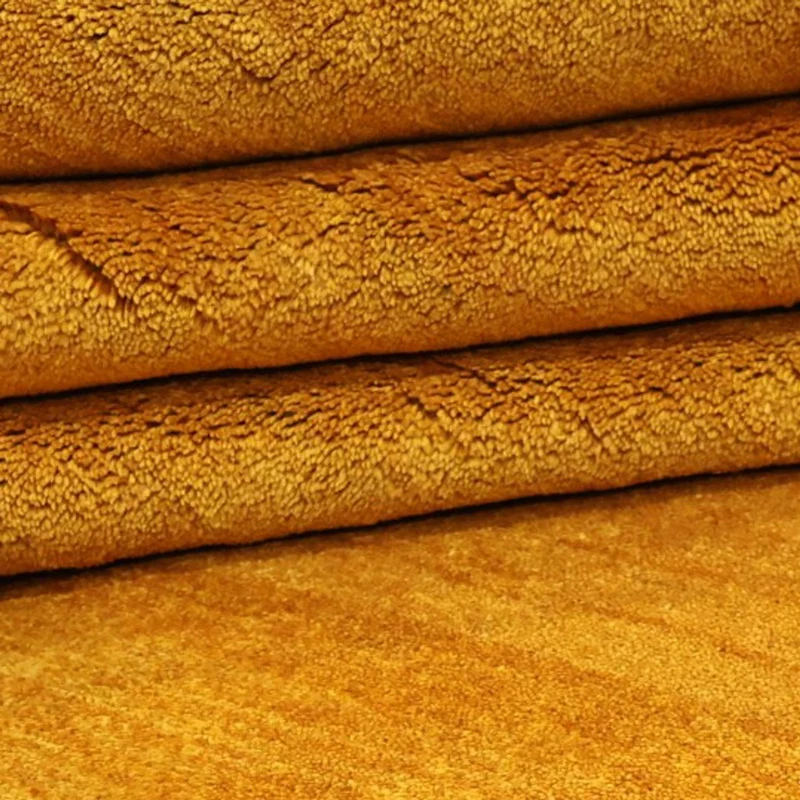Gabbeh Persisch Teppich 258x328cm - Perserteppich Wollteppich - gold