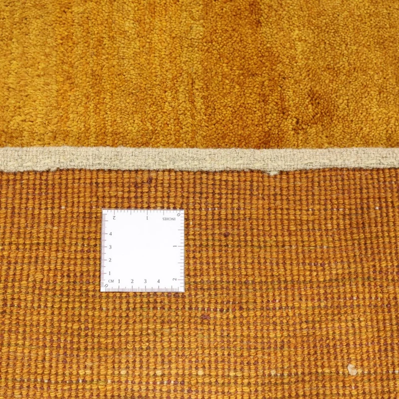 Gabbeh Persisch Teppich 258x328cm - Perserteppich Wollteppich - gold
