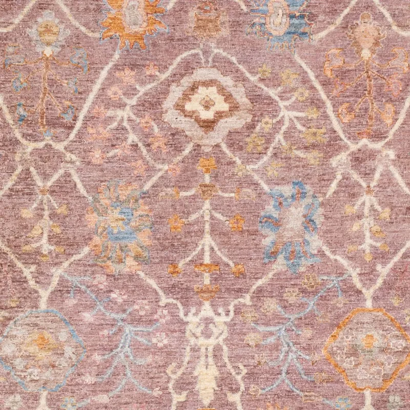 Usak Teppich 248x297cm - Orientteppich - lila
