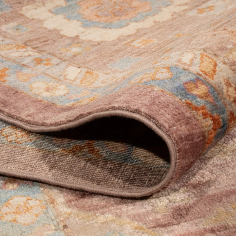 Usak Teppich 248x297cm - Orientteppich - lila