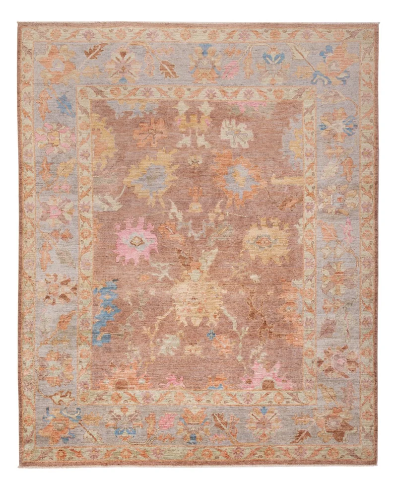 Usak Teppich 246x300cm - Orientteppich - hellbeige